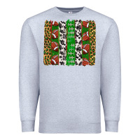 Heather Grey football brush strokes Premium Sweatshirt - texasbilliewilder