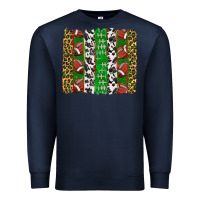 Navy football brush strokes Premium Sweatshirt - texasbilliewilder