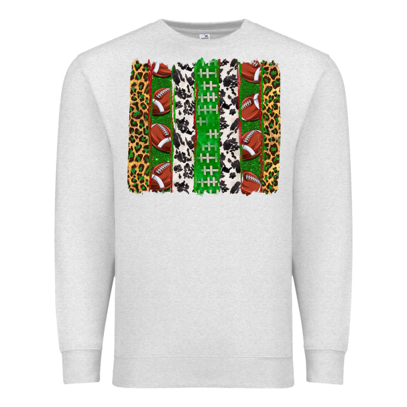 Football Brush Strokes Premium Sweatshirt by texasbilliewilder | Teevron