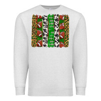 Oatmeal Heather football brush strokes Premium Sweatshirt - texasbilliewilder