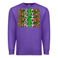 Purple football brush strokes Premium Sweatshirt - texasbilliewilder