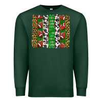 Sports Green football brush strokes Premium Sweatshirt - texasbilliewilder