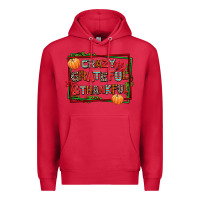 Cardinal crazy grateful and thankful Premium Hoodie - AdoDesignShop
