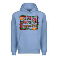 Colony Blue crazy grateful and thankful Premium Hoodie - AdoDesignShop