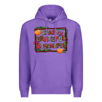 Purple crazy grateful and thankful Premium Hoodie - AdoDesignShop