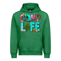 Emerald camp life Urban Hoodie - AdoDesignShop