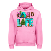 Fuchsia Pink camp life Urban Hoodie - AdoDesignShop