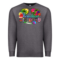 Charcoal Heather teacher off duty Premium Sweatshirt - Zillion Design Studio