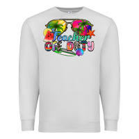 Dove Grey teacher off duty Premium Sweatshirt - Zillion Design Studio