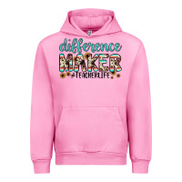 Fuchsia Pink difference maker Urban Hoodie - JahusDesignShop