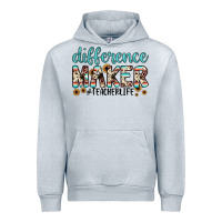 Heather Grey difference maker Urban Hoodie - JahusDesignShop