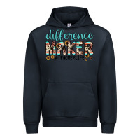 Navy difference maker Urban Hoodie - JahusDesignShop