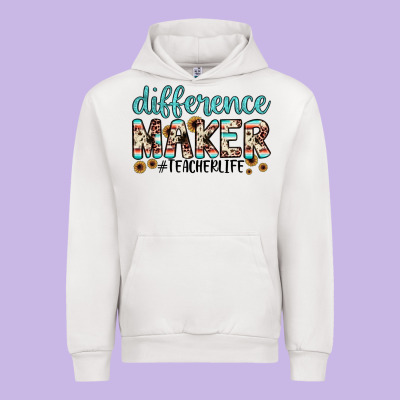 Difference Maker Urban Hoodie Designed By Jahusdesignshop