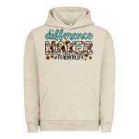 Pigment French Oak difference maker Urban Hoodie - JahusDesignShop