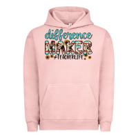 Pigment Salmon difference maker Urban Hoodie - JahusDesignShop