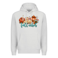 Dove Grey fall vibes Premium Hoodie - AdoDesignShop
