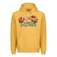 Mustard fall vibes Premium Hoodie - AdoDesignShop
