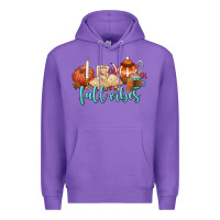 Purple fall vibes Premium Hoodie - AdoDesignShop
