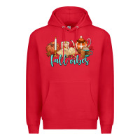 Red fall vibes Premium Hoodie - AdoDesignShop