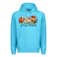 Ocean Blue fall vibes Premium Hoodie - AdoDesignShop