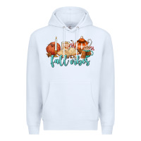 White fall vibes Premium Hoodie - AdoDesignShop