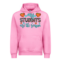 Fuchsia Pink my students are the reason Urban Hoodie - JahusDesignShop