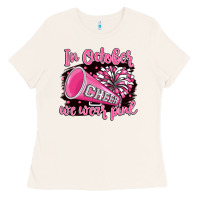 Bone in october we wear pink cheer Ladies Tee - BarkalooDesign