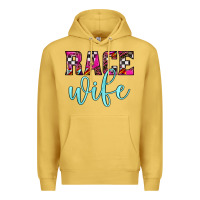 Antique Gold race wife Premium Hoodie - JahusDesignShop