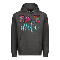 Charcoal Heather race wife Premium Hoodie - JahusDesignShop