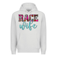 Dove Grey race wife Premium Hoodie - JahusDesignShop