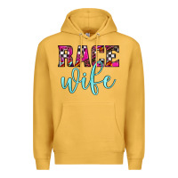 Mustard race wife Premium Hoodie - JahusDesignShop