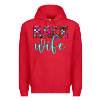 Red race wife Premium Hoodie - JahusDesignShop