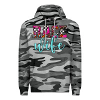 Slate Camo race wife Premium Hoodie - JahusDesignShop