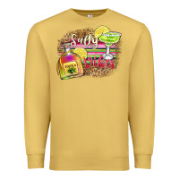 Antique Gold salty vibes Premium Sweatshirt - Zillion Design Studio