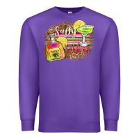 Purple salty vibes Premium Sweatshirt - Zillion Design Studio