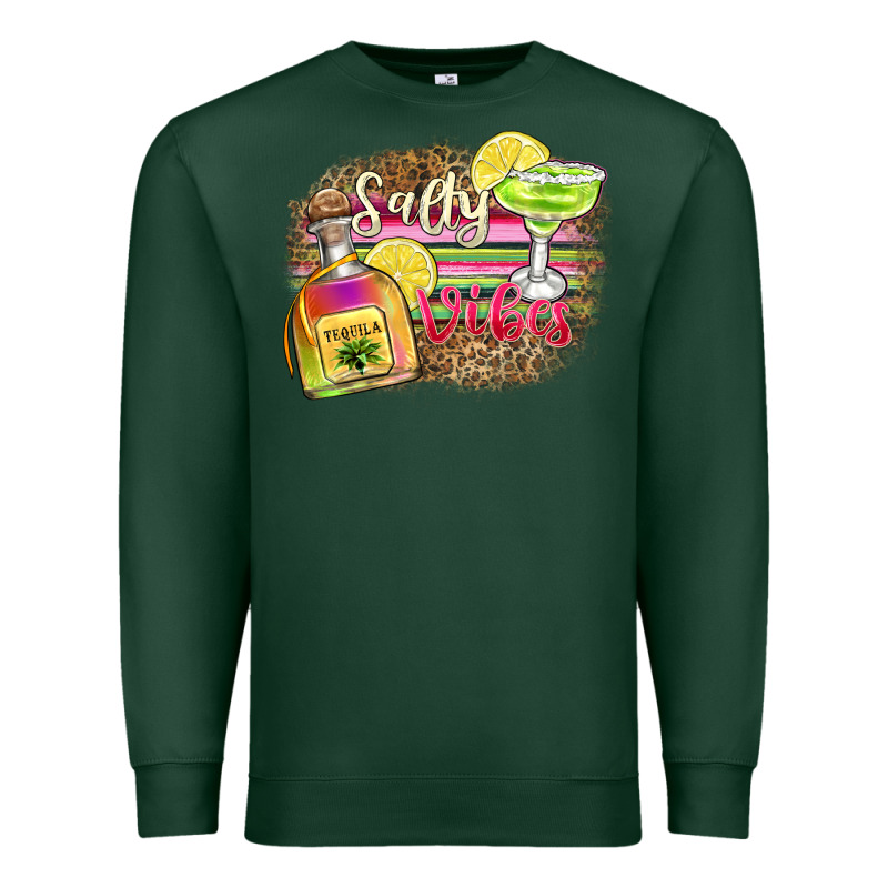Salty Vibes Premium Sweatshirt by Zillion Design Studio | Teevron