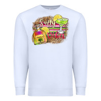 White salty vibes Premium Sweatshirt - Zillion Design Studio