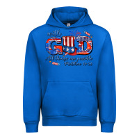Cobalt with god all things are possible usa Urban Hoodie - AdoDesignShop
