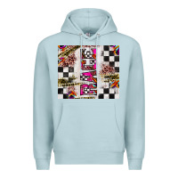 Blue Mist race Premium Hoodie - JahusDesignShop