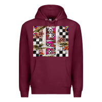 Burgundy race Premium Hoodie - JahusDesignShop
