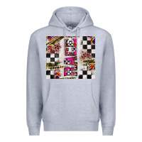 Heather Grey race Premium Hoodie - JahusDesignShop