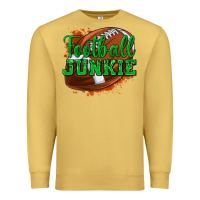 Antique Gold football junkie Premium Sweatshirt - texasbilliewilder