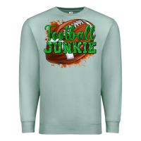 Seafoam football junkie Premium Sweatshirt - texasbilliewilder