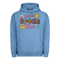 Pigment Pebble Blue sweet summer time Urban Hoodie - AdoDesignShop