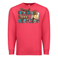 Cardinal more espresso less depresso Premium Sweatshirt - Zillion Design Studio