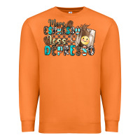 Carrot more espresso less depresso Premium Sweatshirt - Zillion Design Studio
