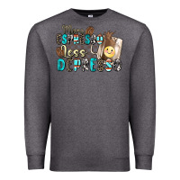 Charcoal Heather more espresso less depresso Premium Sweatshirt - Zillion Design Studio