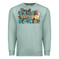 Seafoam more espresso less depresso Premium Sweatshirt - Zillion Design Studio