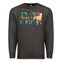 Smoke more espresso less depresso Premium Sweatshirt - Zillion Design Studio