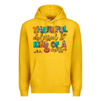 Lemon thankful  blessed and kind of a mess Premium Hoodie - AdoDesignShop